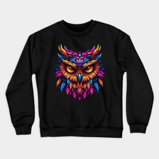 Owl Halloween Crewneck Sweatshirt
